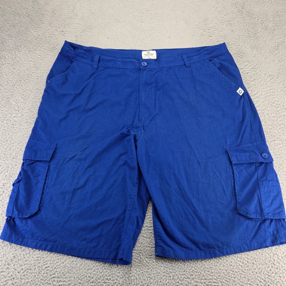 Akademiks Shorts Mens‎ 50 Blue Baggy Cargo Vintage Ripstop Y2k Skater Hip Hop